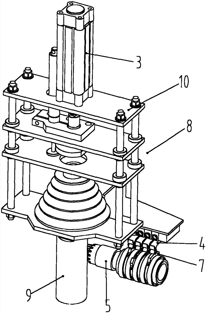 Full-automatic drilling automatic machine