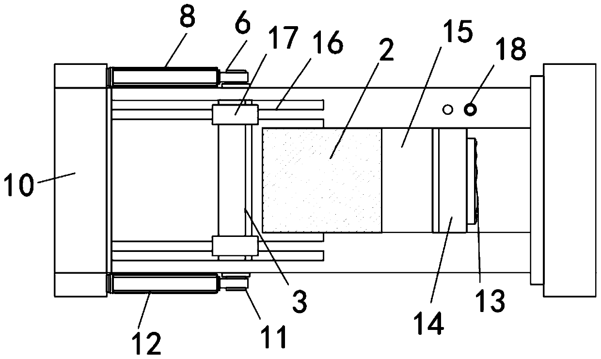 Direct-pressing mode locking device for mechanical equipment
