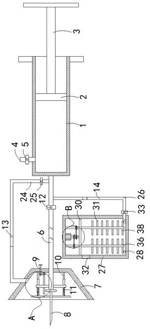 A kind of multifunctional injection medicine supply device for veterinary medicine