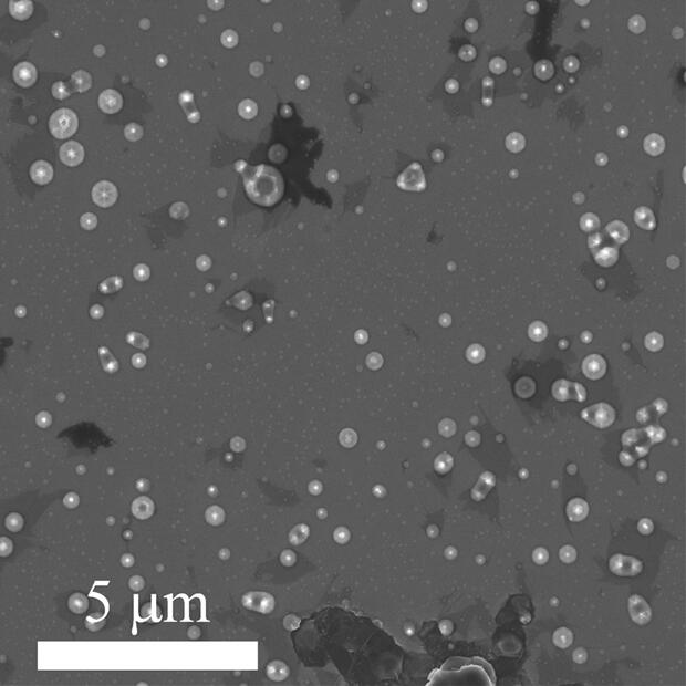 A kind of preparation method of large-scale crystalline silicon particles