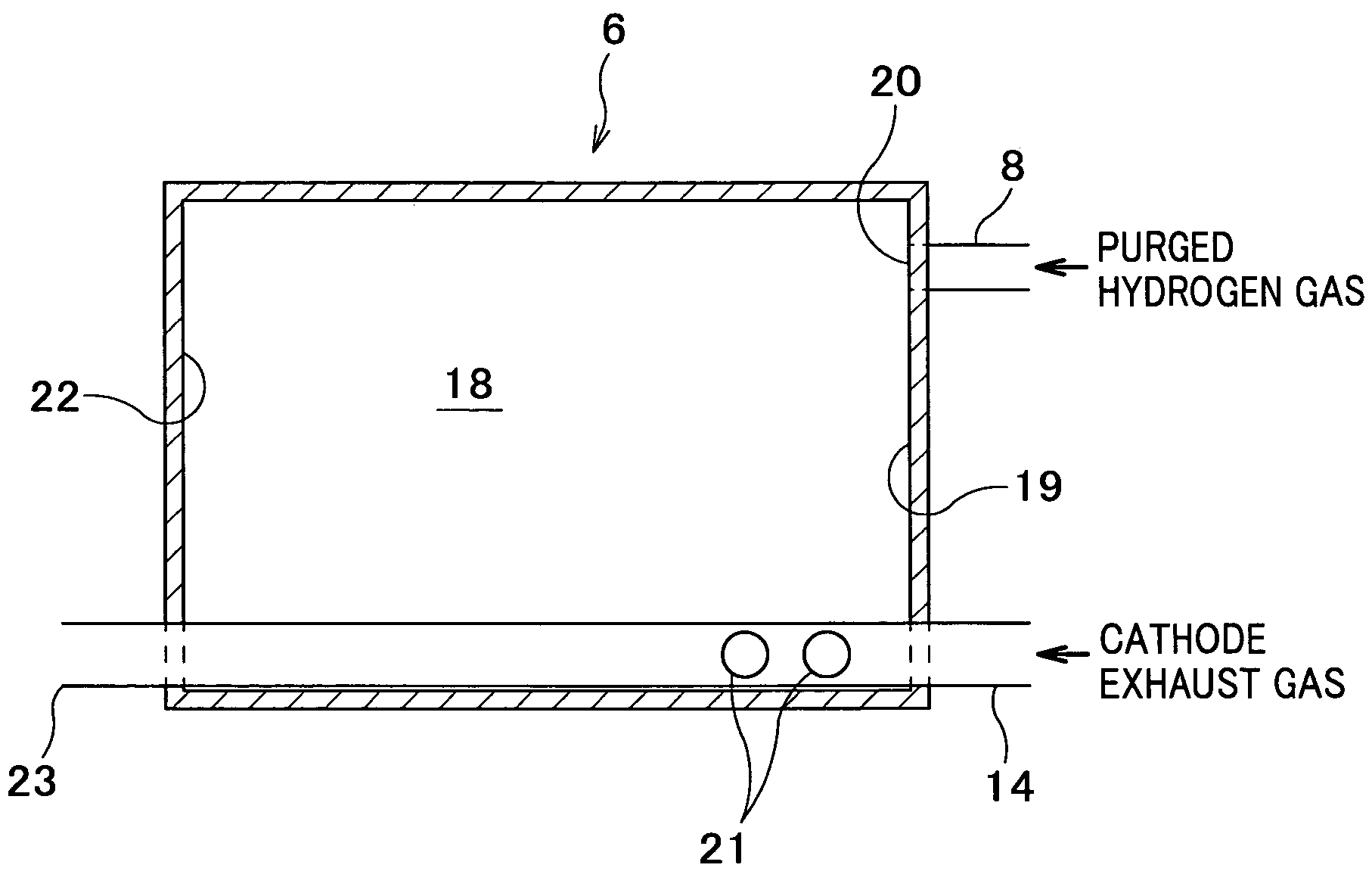 Apparatus for dilution of discharged fuel