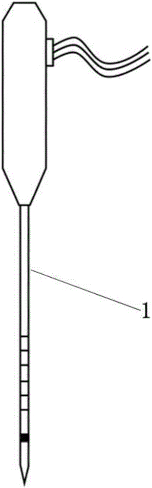Multi-tip extension type radiofrequency ablation electrode needle