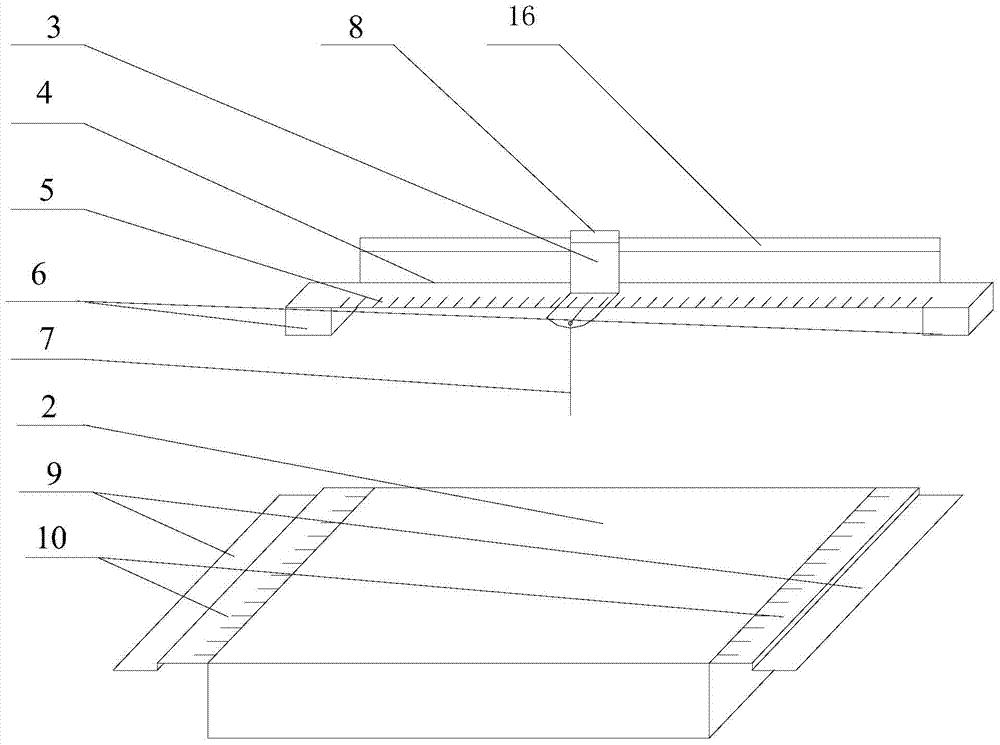 A hydropower analog experiment device with two-dimensional motion platform measurement