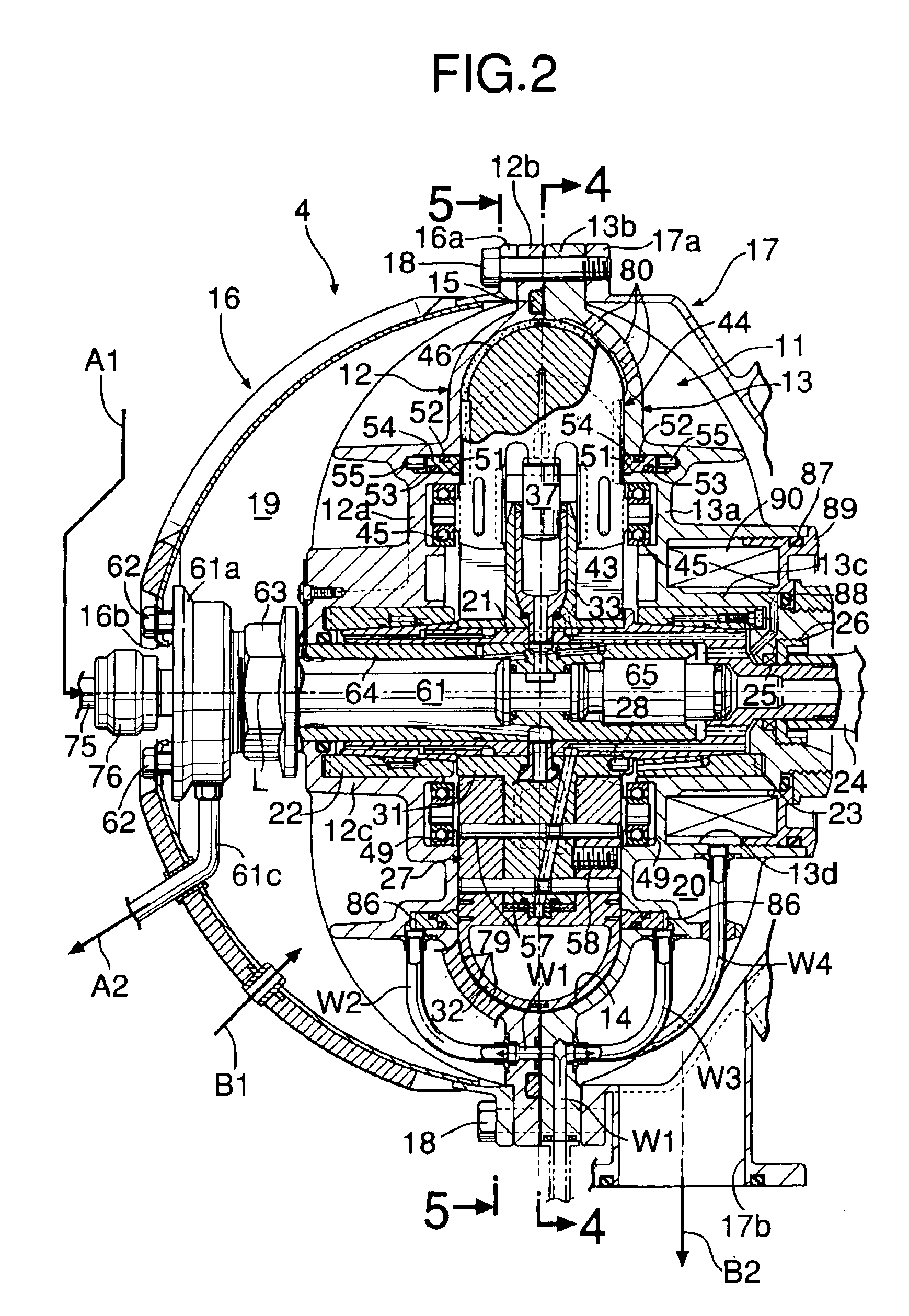 Rankine cycle device of internal combustion engine