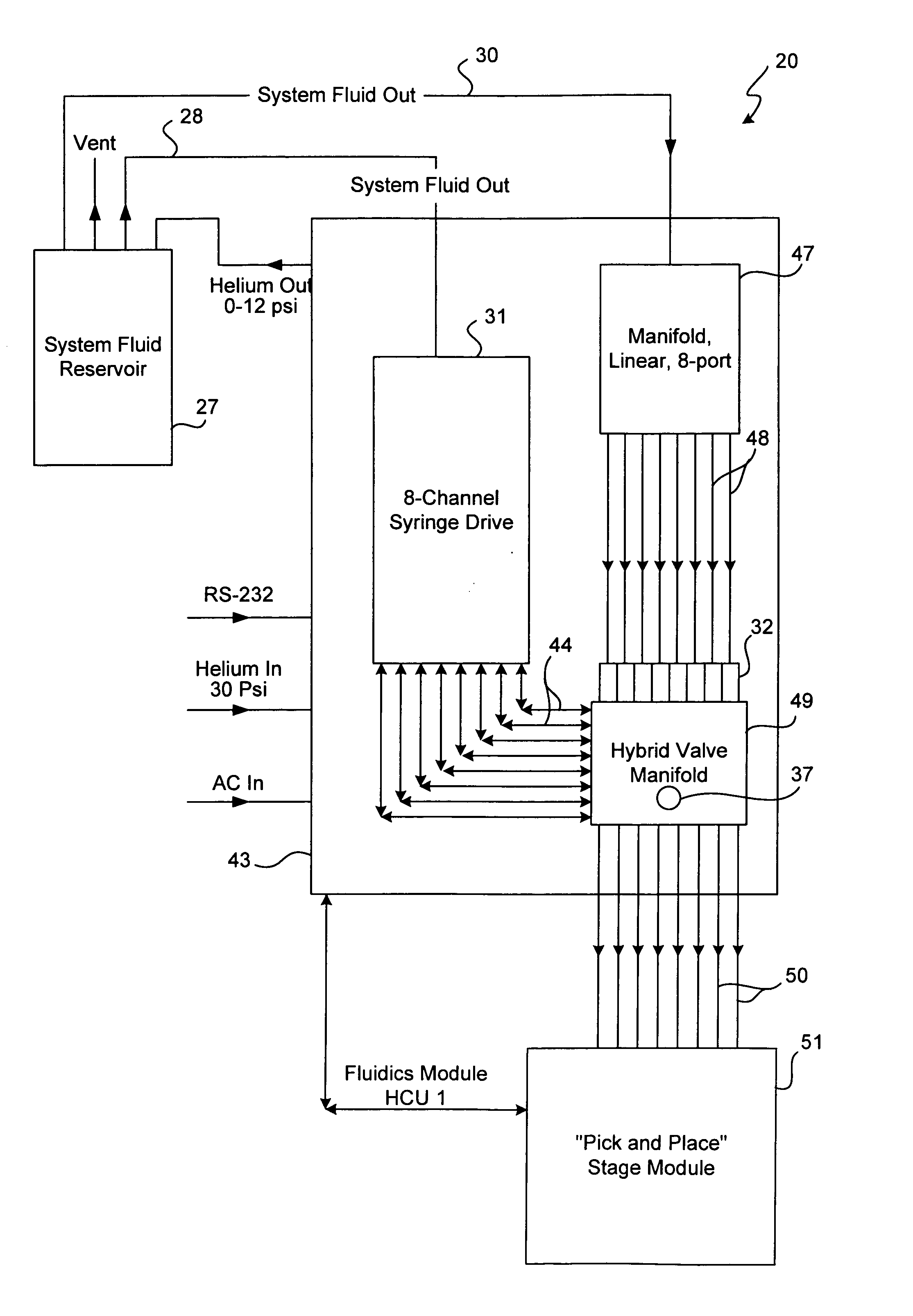 Method of purging trapped gas from a system fluid contained in an actuation valve