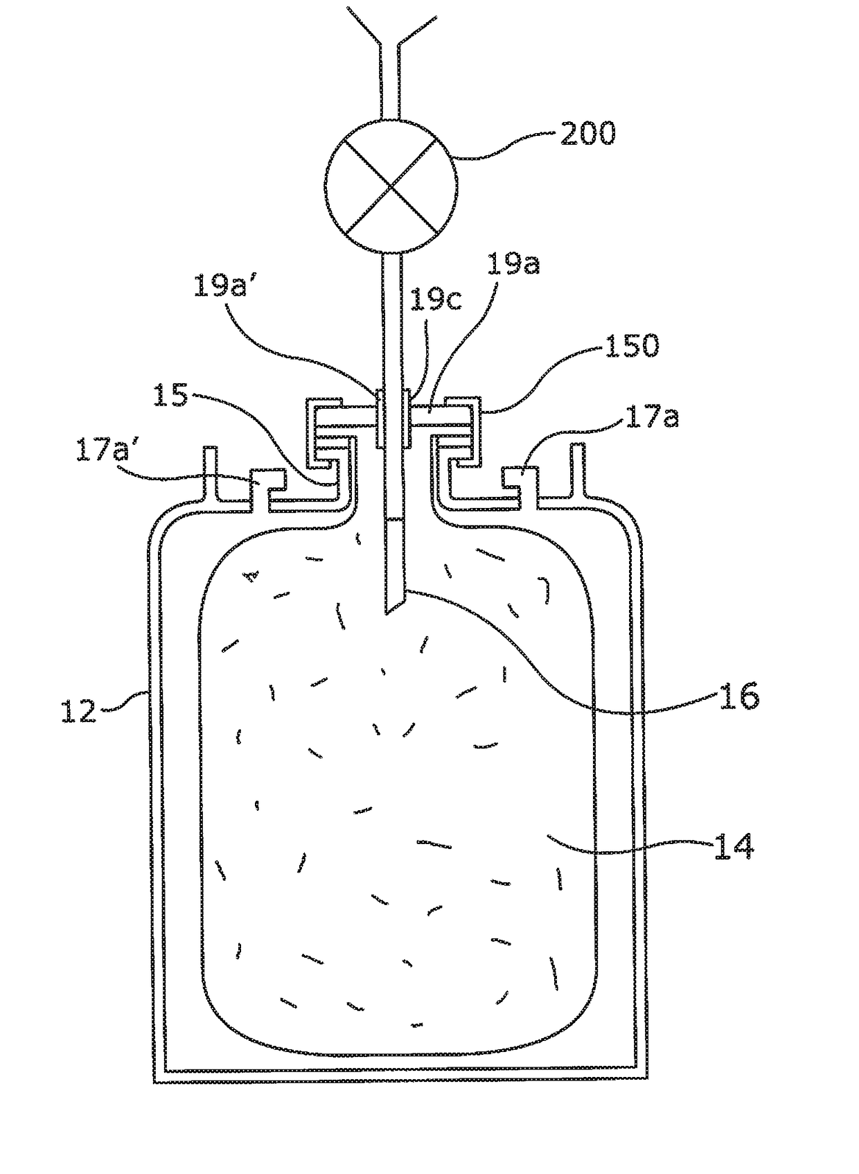 Fluid dispenser with isolation membrane