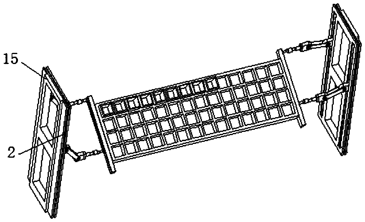 A multi-degree-of-freedom automatic three-dimensional seedbed system with adjustable light transmittance