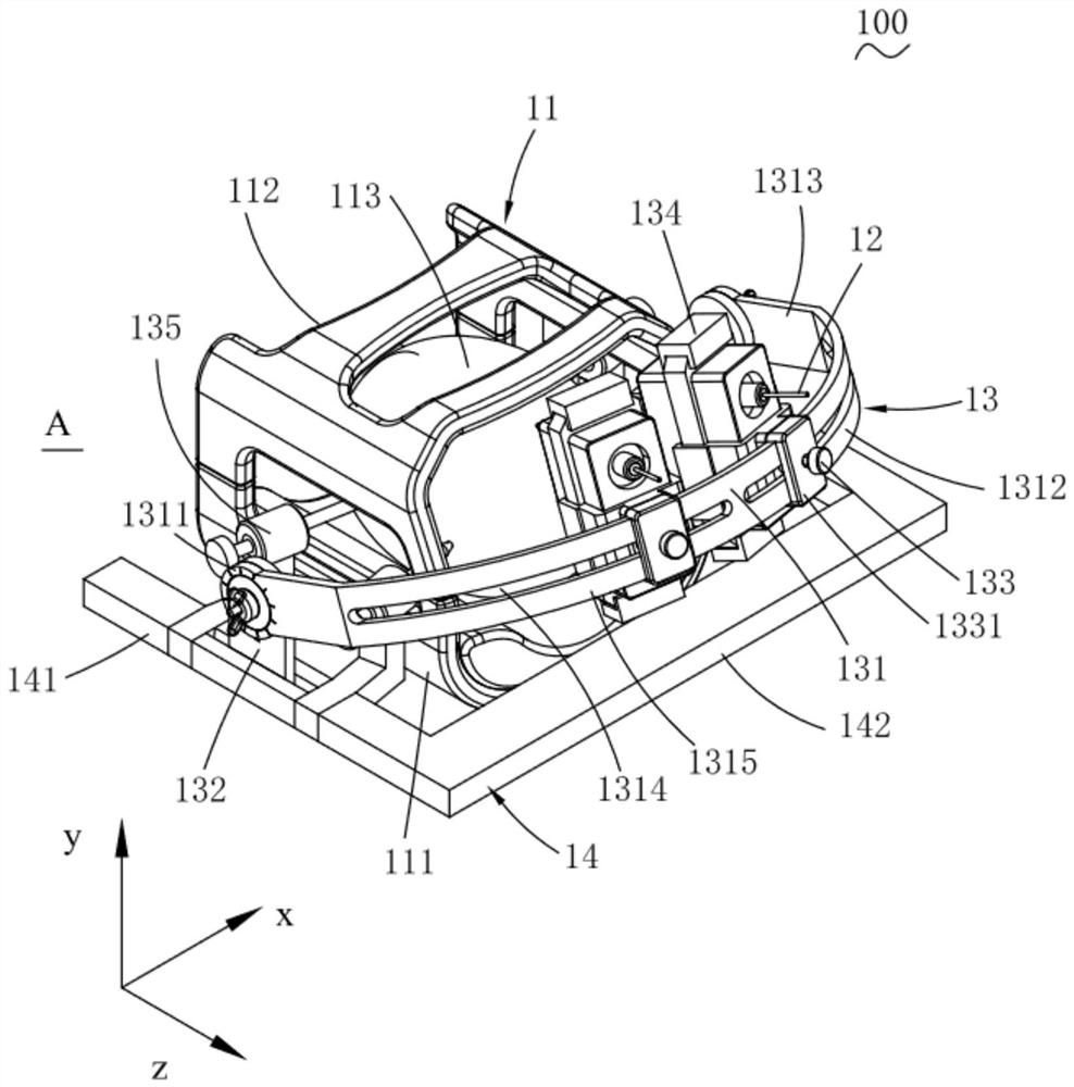 Surgical positioning assembly and magnetic resonance compatible surgical navigation system
