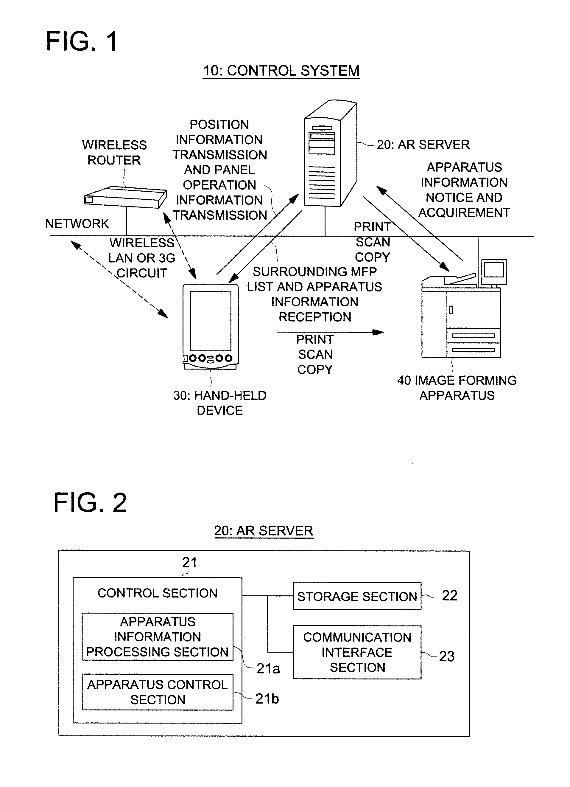 Hand-Held Device and Apparatus Management Method