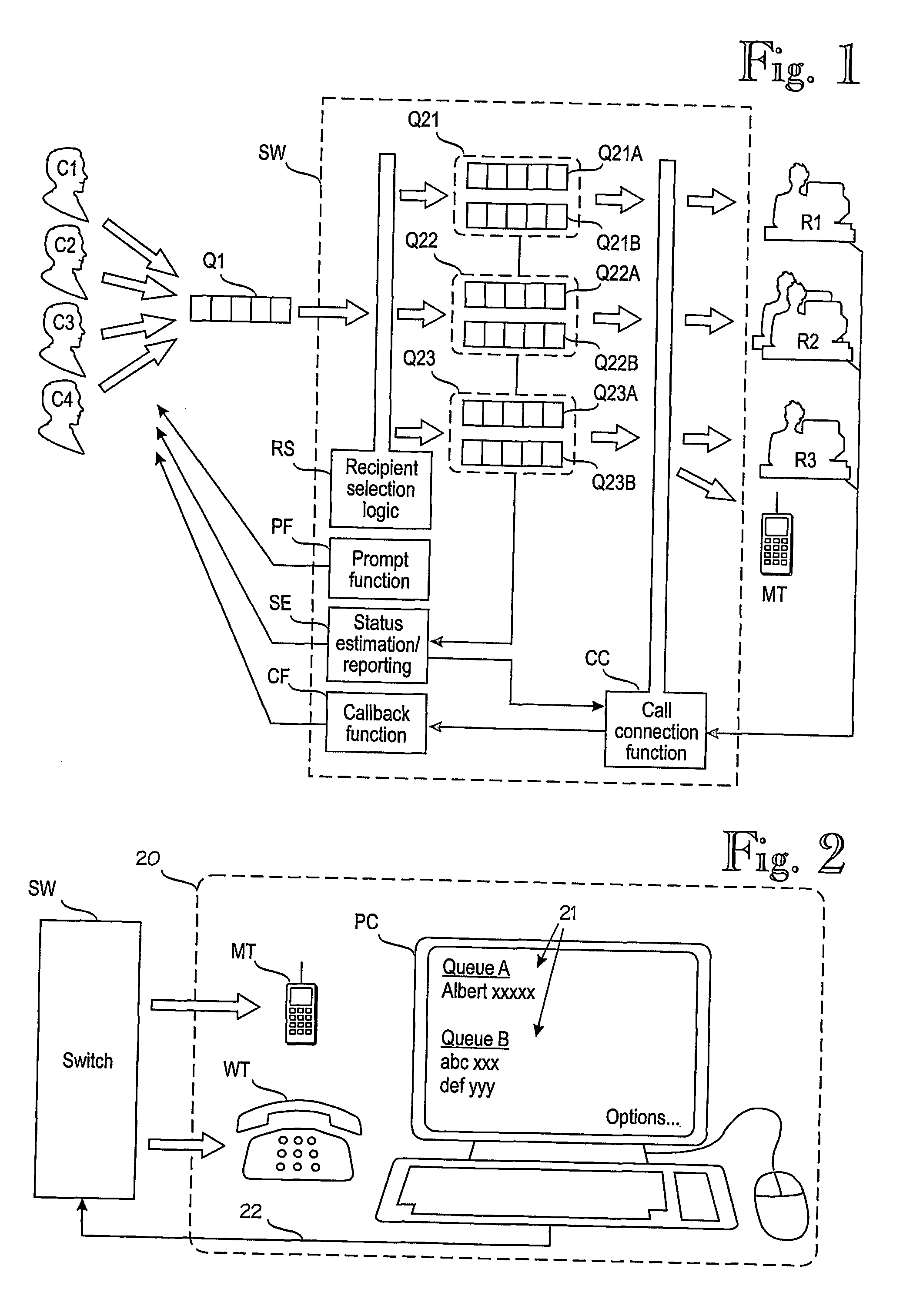 Mechanism for queuing calls