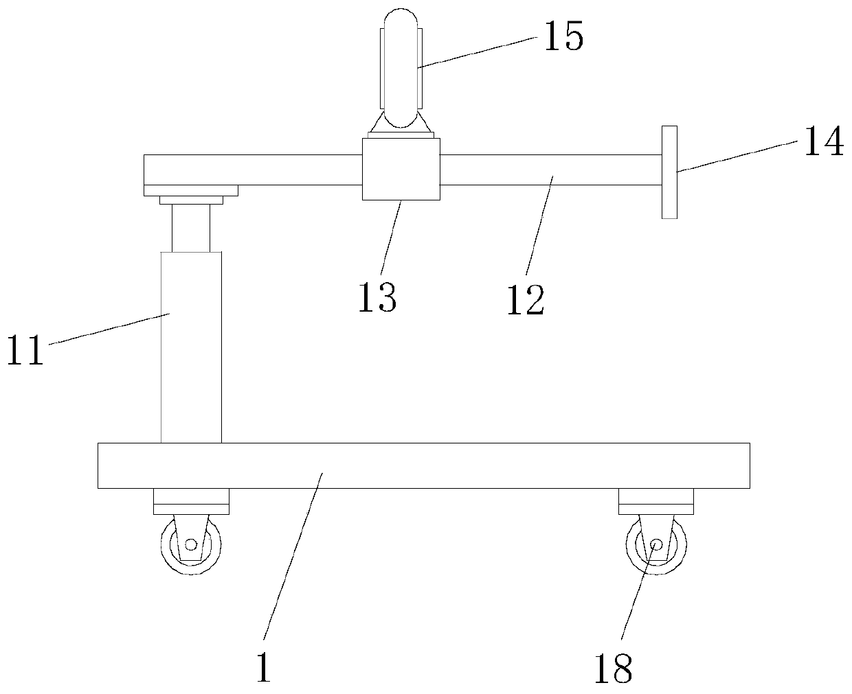 Drying and ironing device with multifunctional combination module