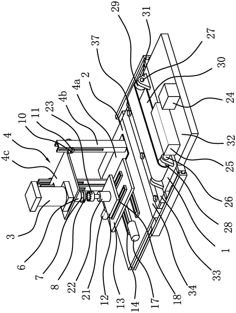 A production rack for processing automobile clutch release bearings