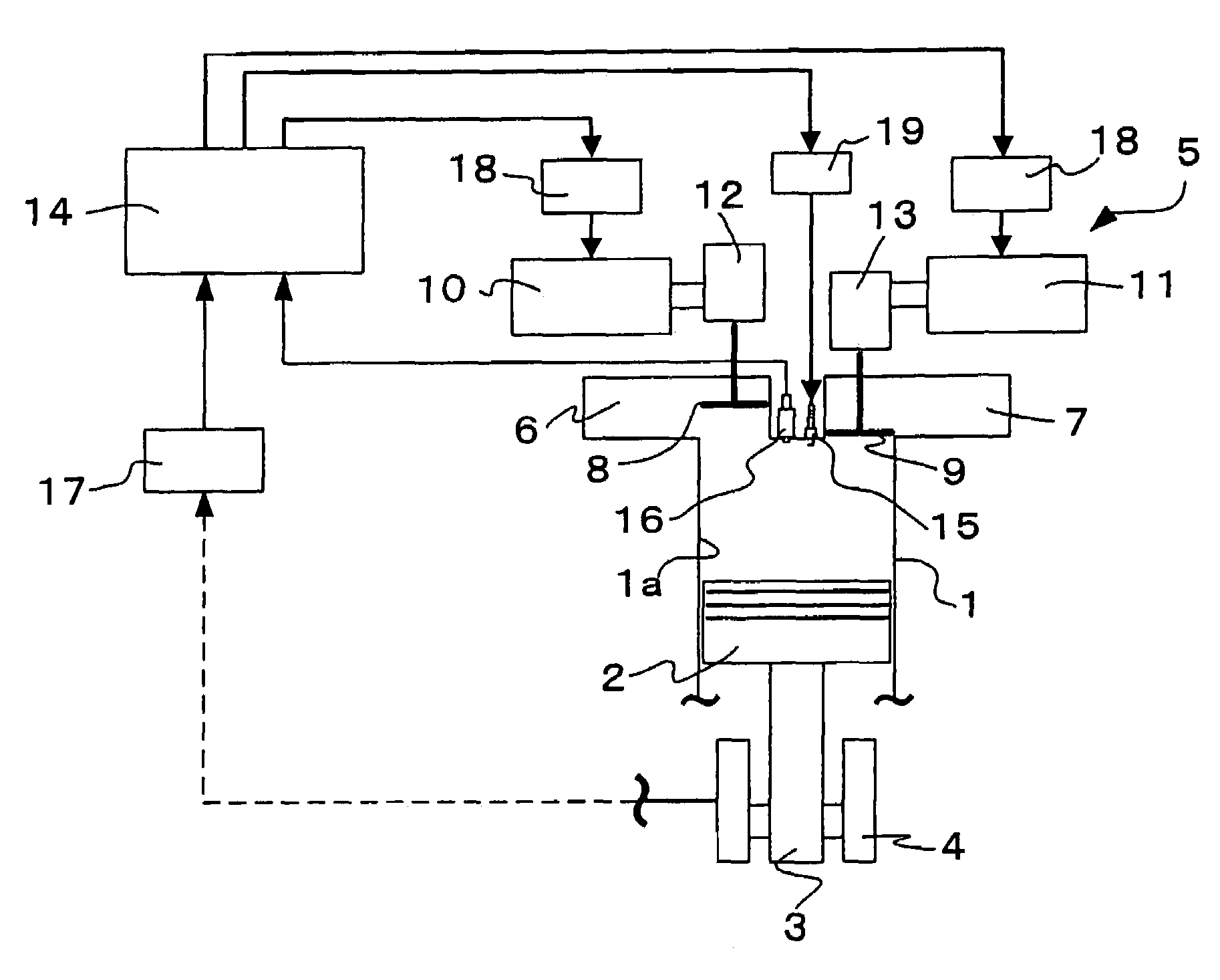 Stop control apparatus for internal combustion engine