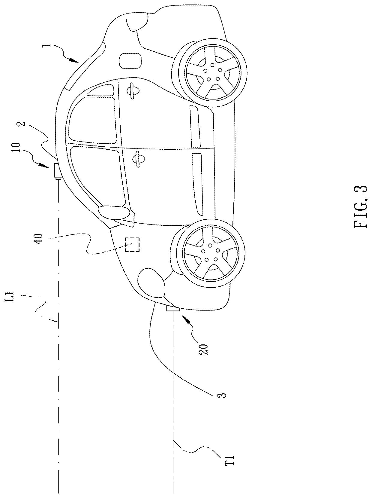 Radar system with angle error determination function and method thereof