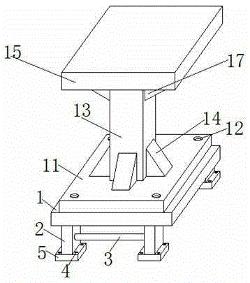 High-stability support device for power equipment
