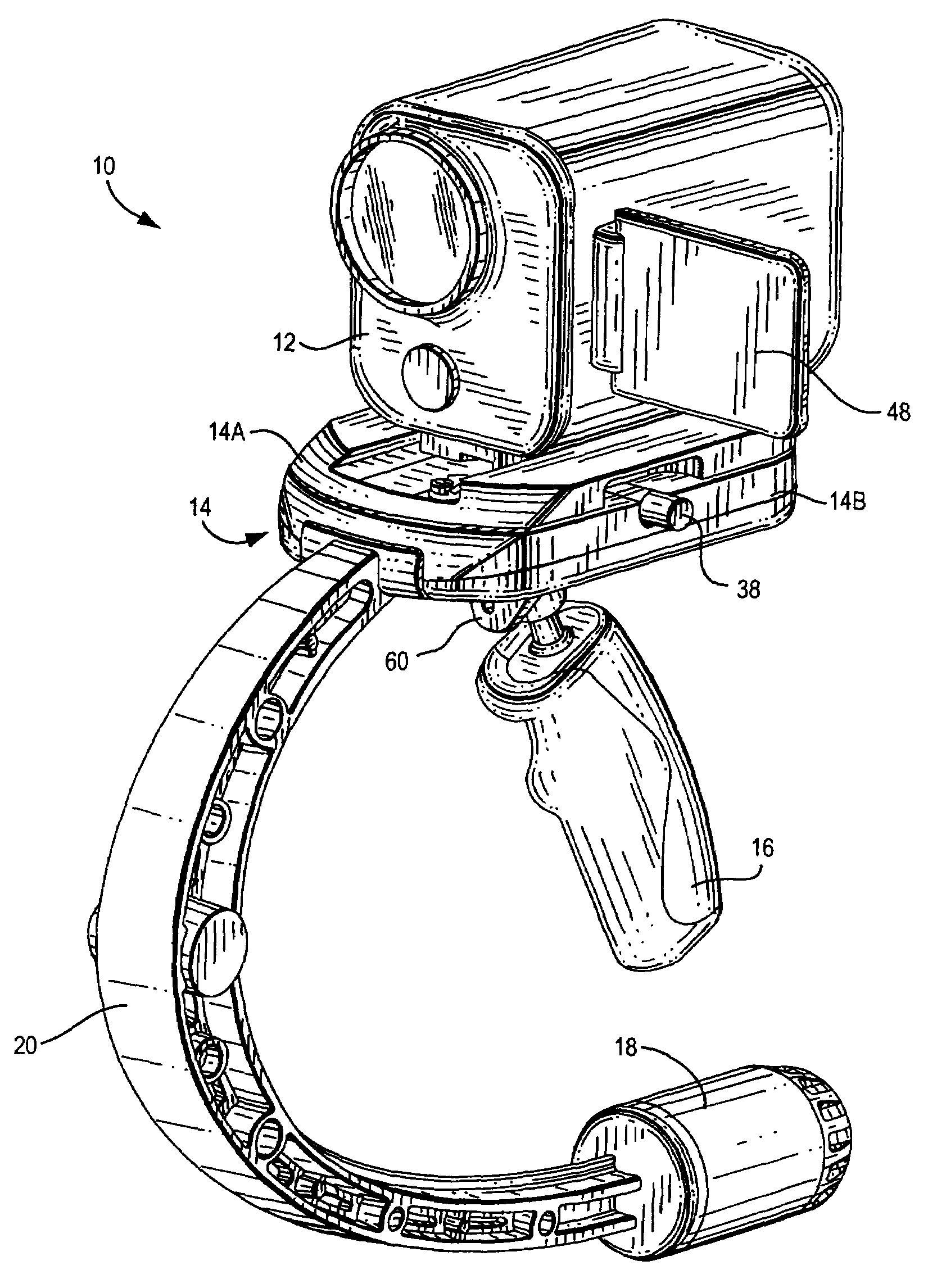 Stabilized equipment support and method of balancing same