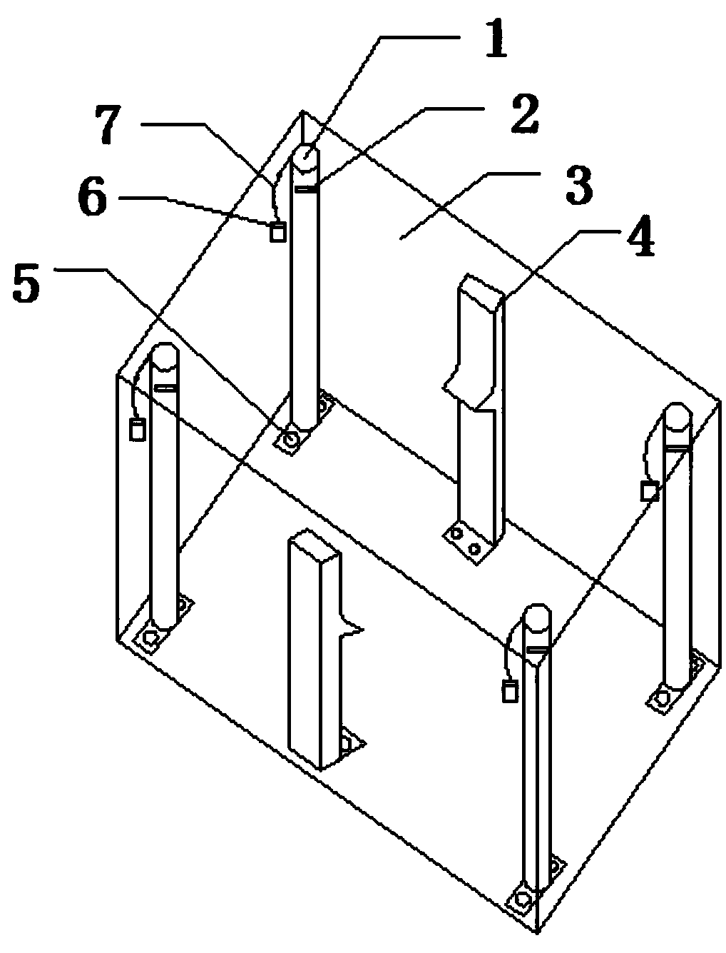 Easy-to-operate battery module fastening device