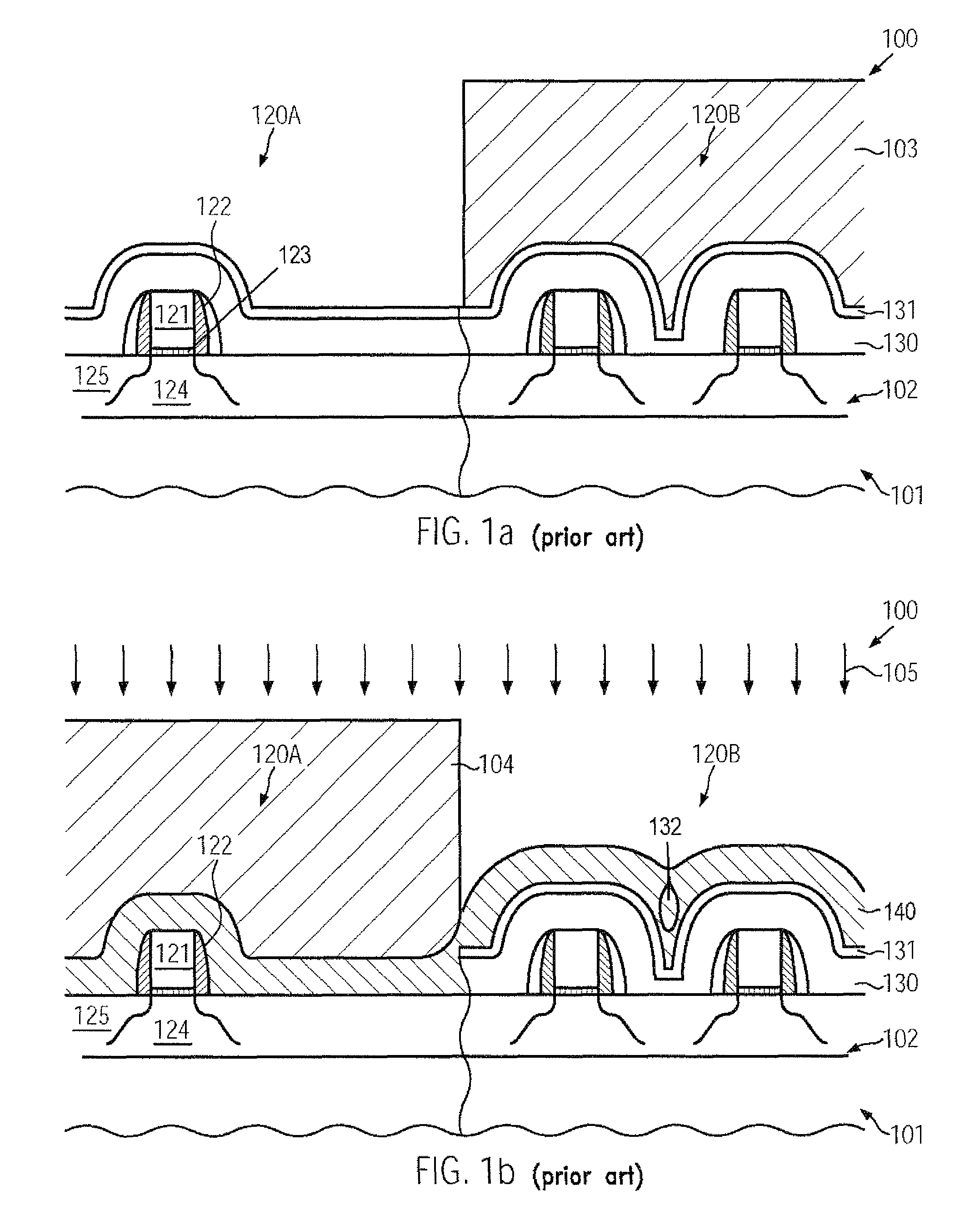 Etch stop layer of reduced thickness for patterning a dielectric material in a contact level of closely spaced transistors