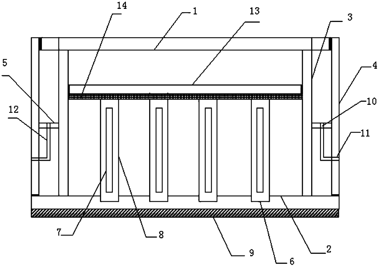 High-sealing waterproof bus duct and application method thereof