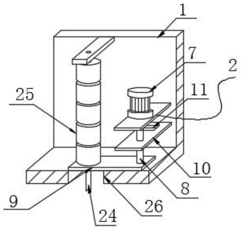 Stable plumb line capable of avoiding long-time swing for constructional engineering and operation method of stable plumb line