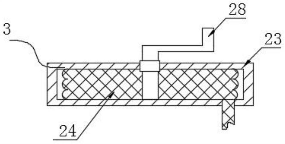 Stable plumb line capable of avoiding long-time swing for constructional engineering and operation method of stable plumb line
