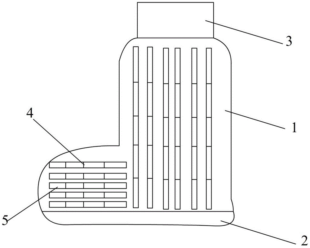 A shoe cover for field work