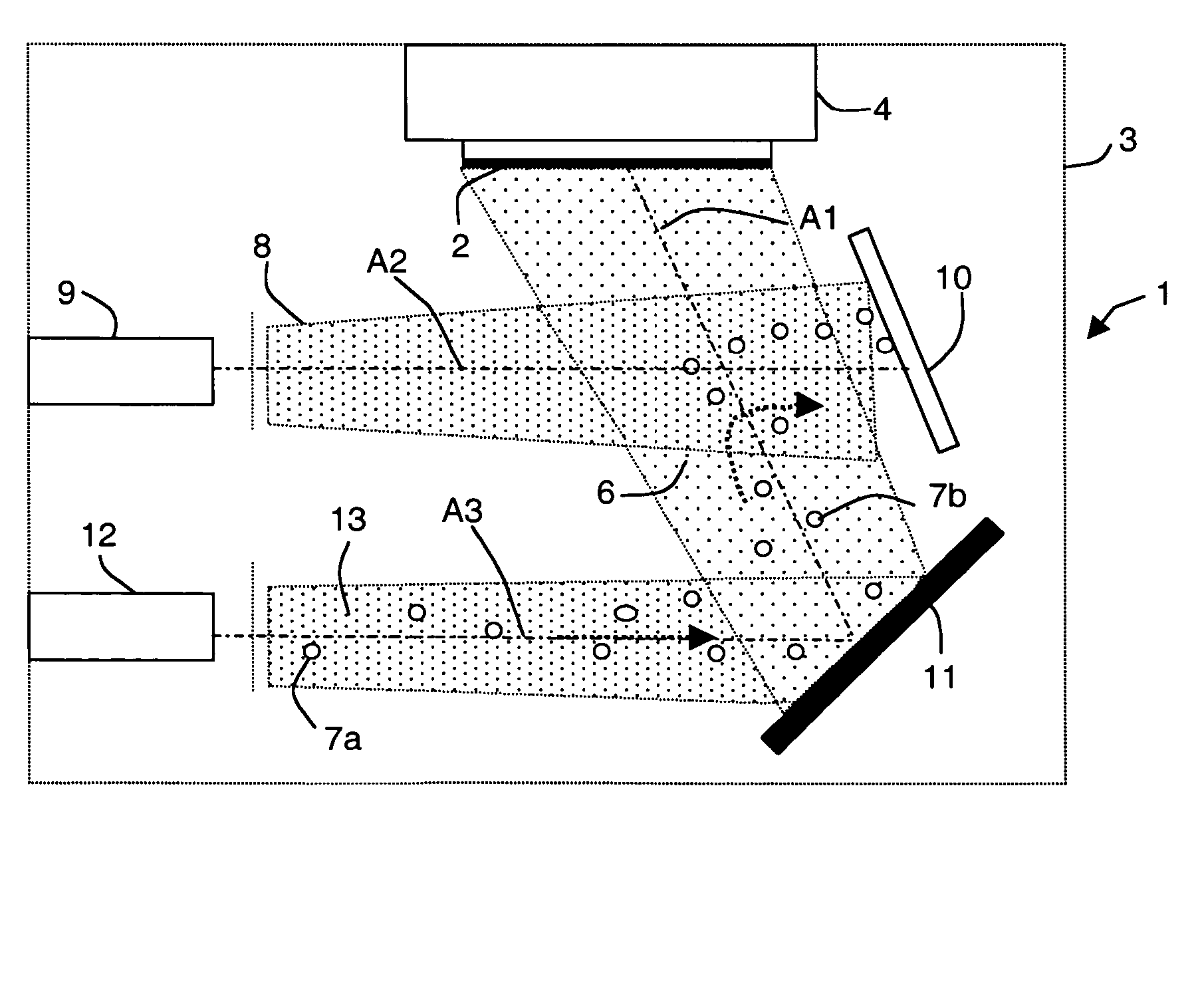 Process designed to prevent deposition of contaminating particles on the surface of a micro-component, micro-component storage device and thin layer deposition device