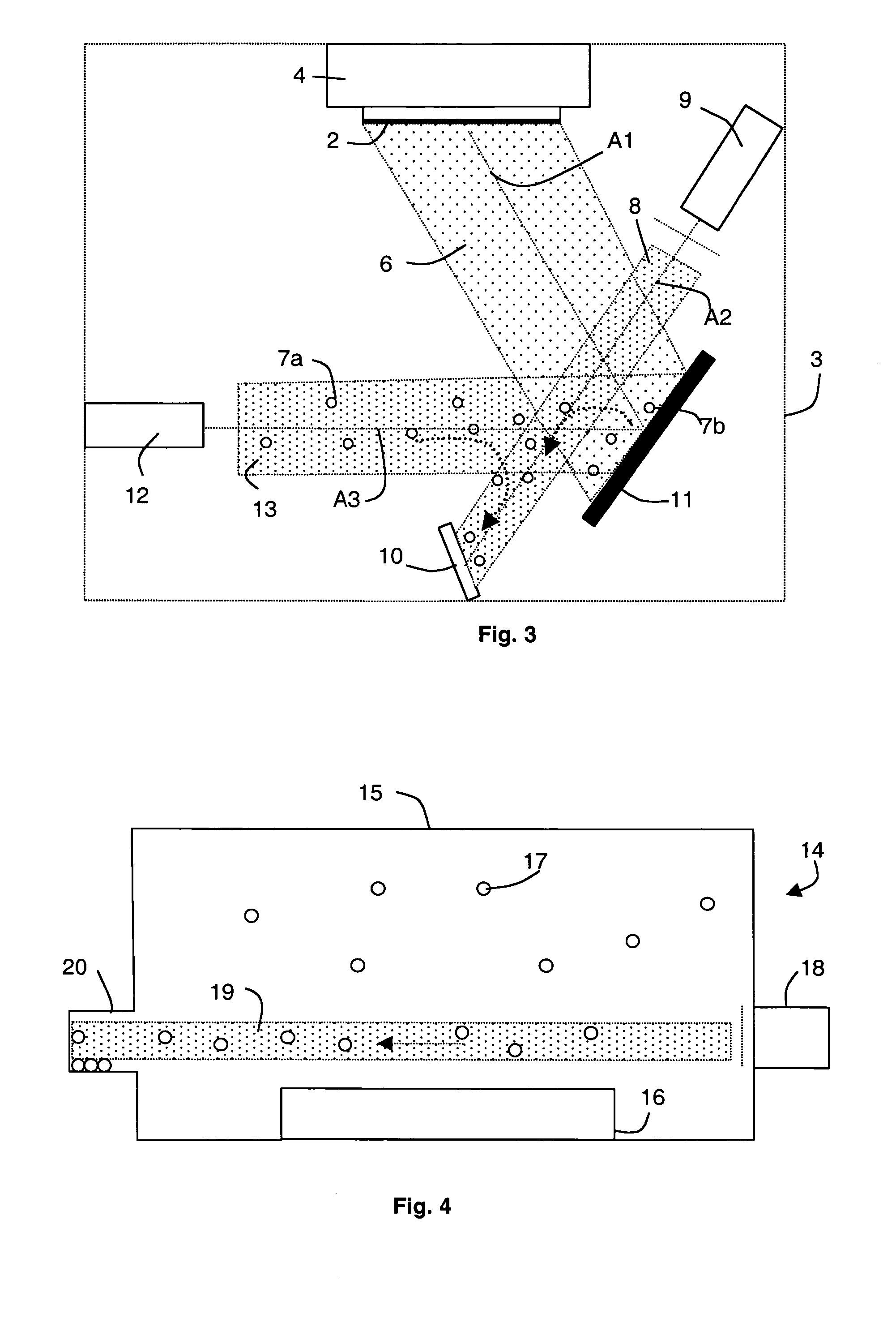 Process designed to prevent deposition of contaminating particles on the surface of a micro-component, micro-component storage device and thin layer deposition device