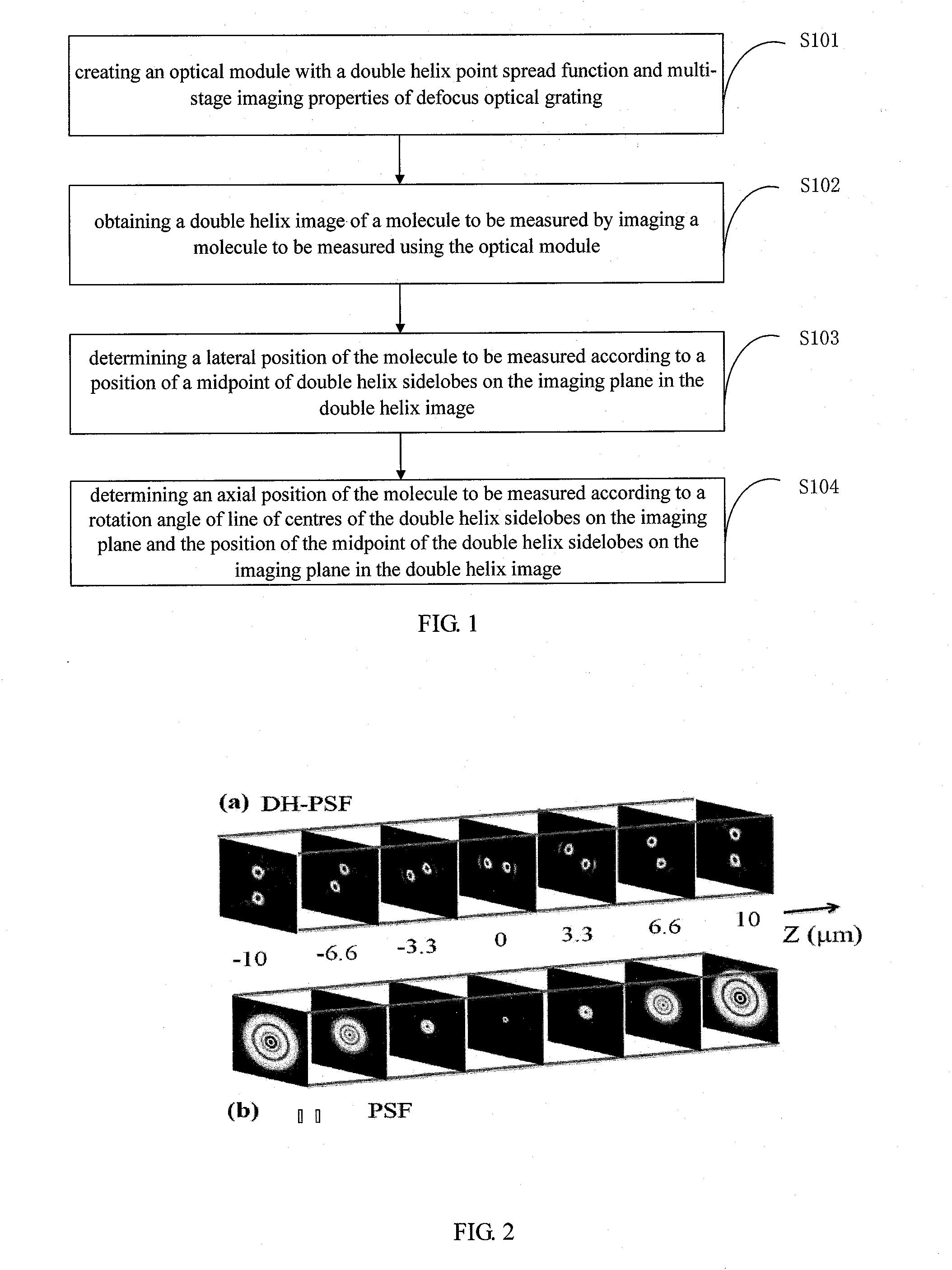 Extended depth of field three-dimensional nano-resolution imaging method, optical component, and imaging system