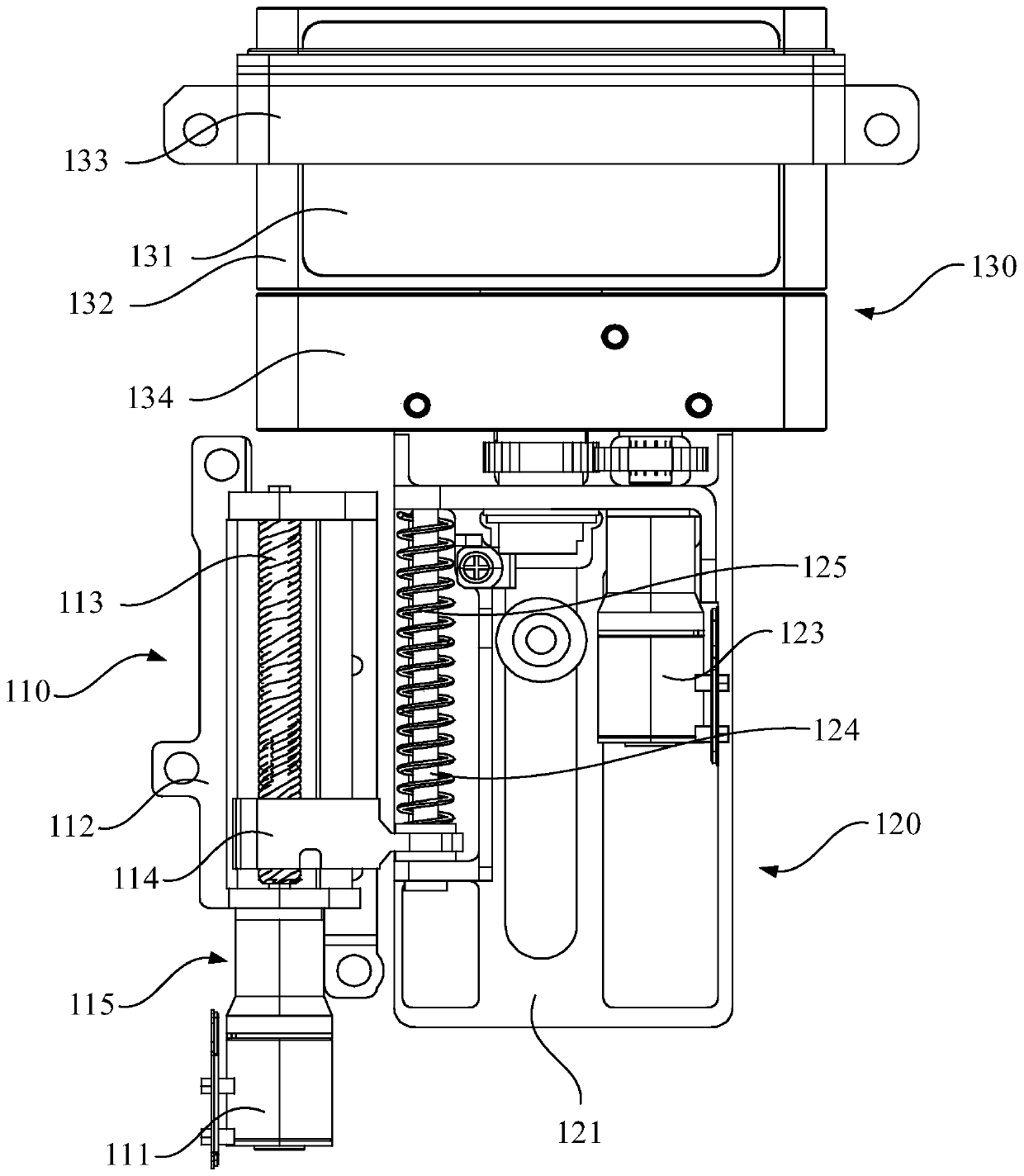Camera mechanism and electronic equipment