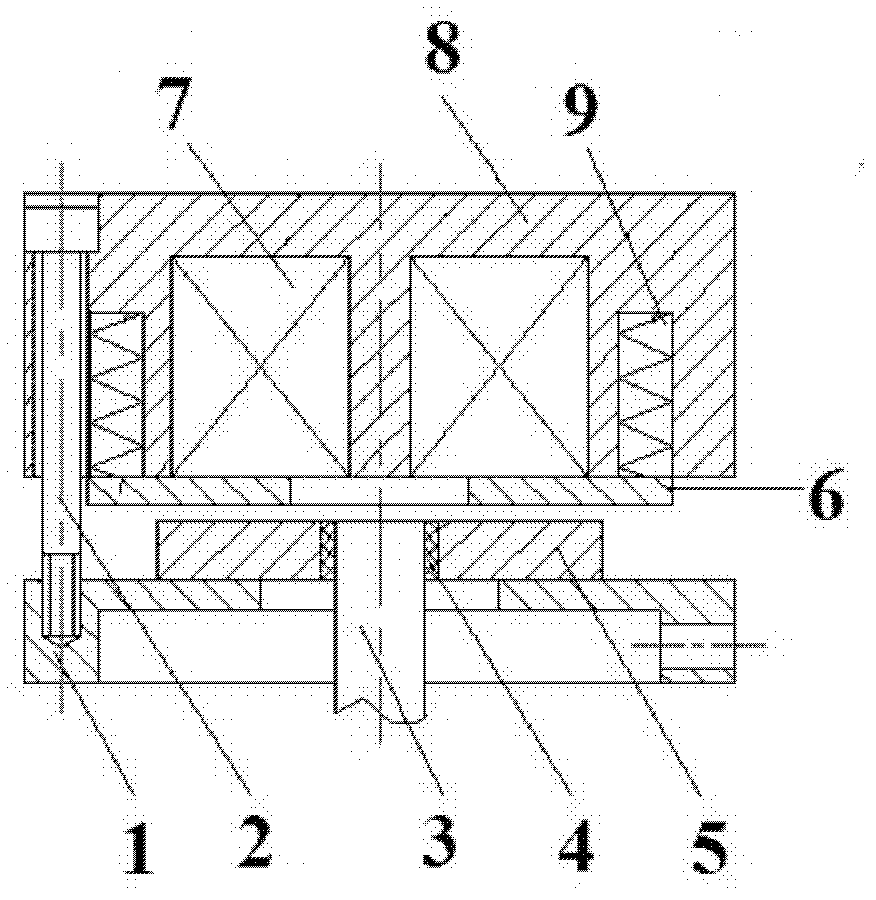 Electric steering engine locking device