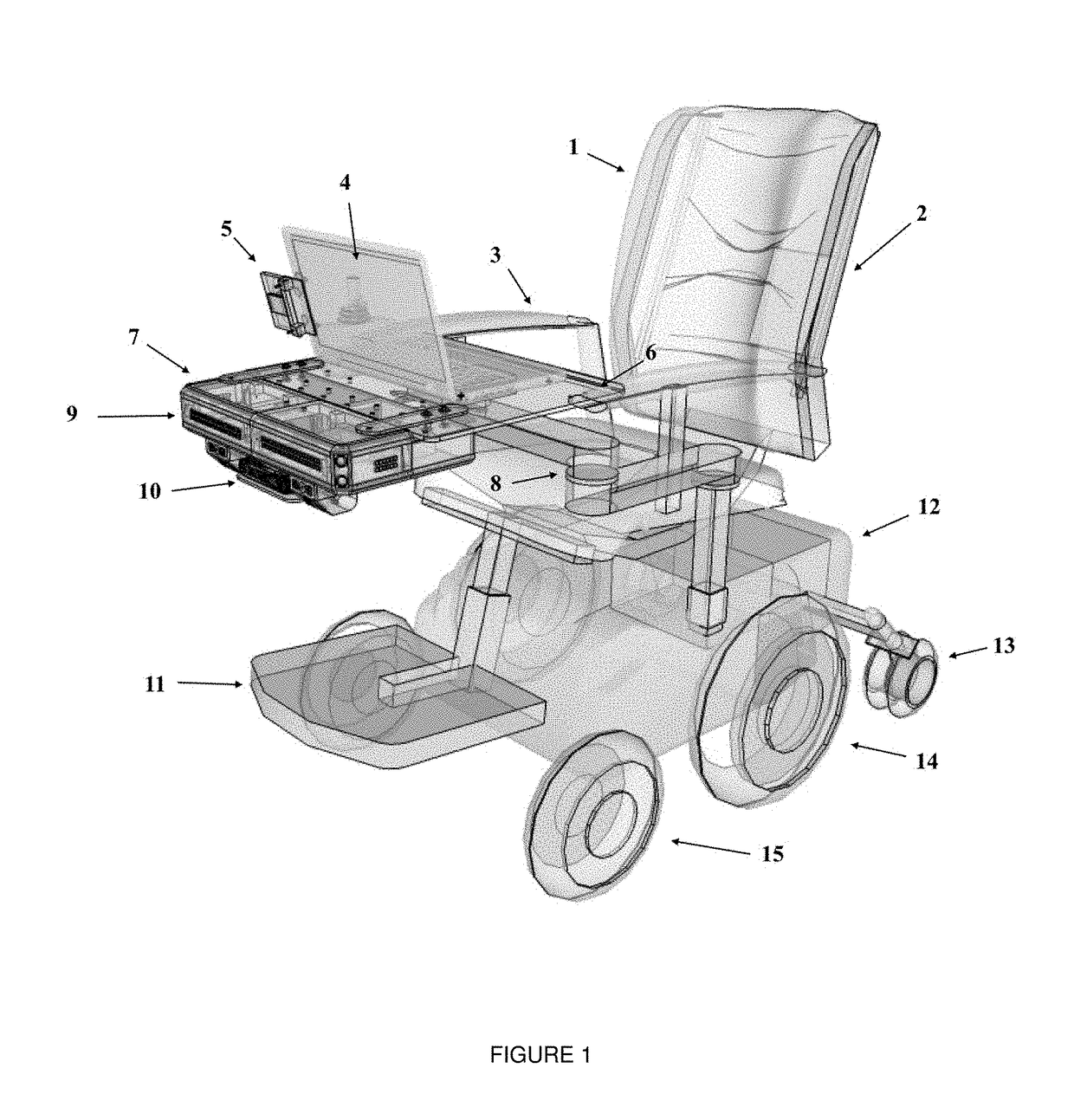 Intelligent power wheelchair and related methods