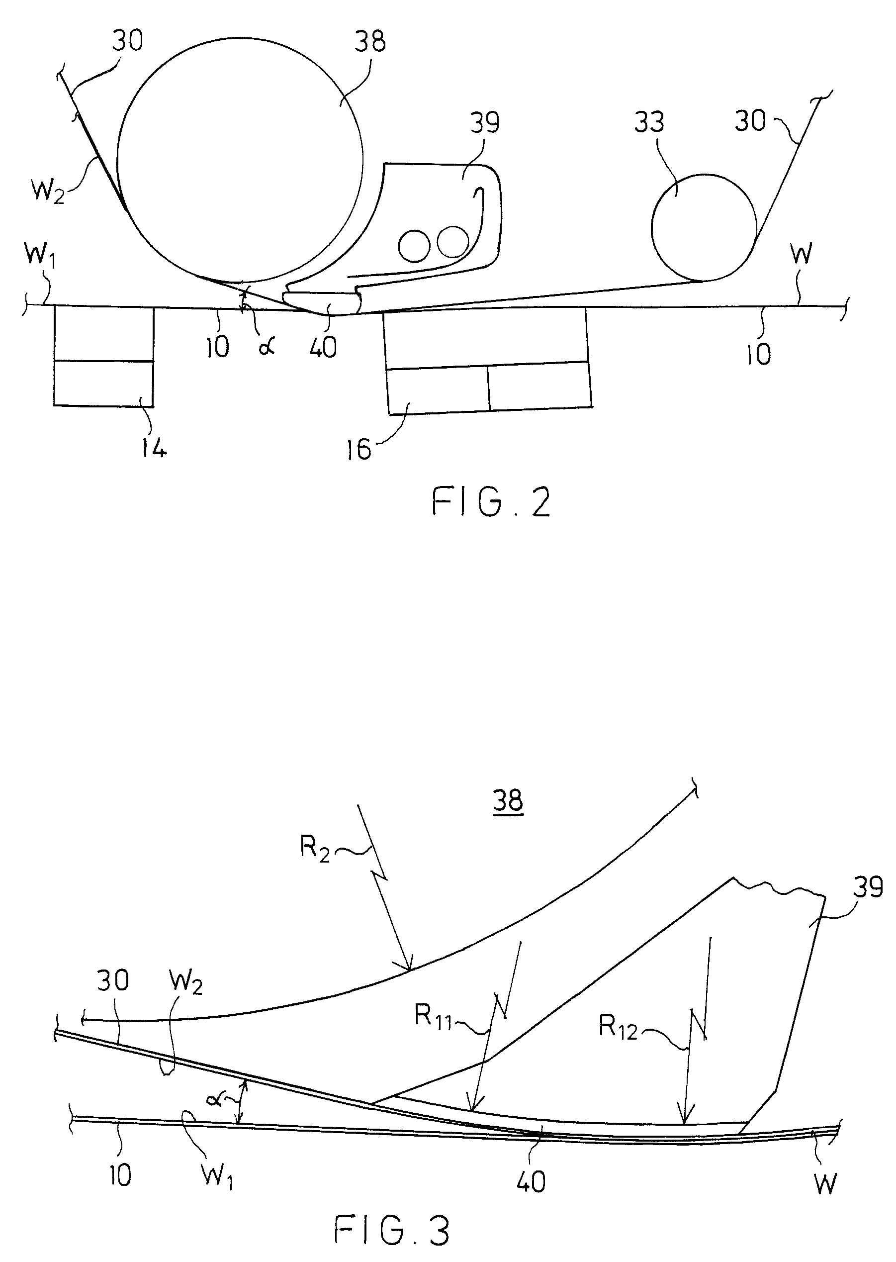 Web-forming section and method for manufacturing multi-layer web