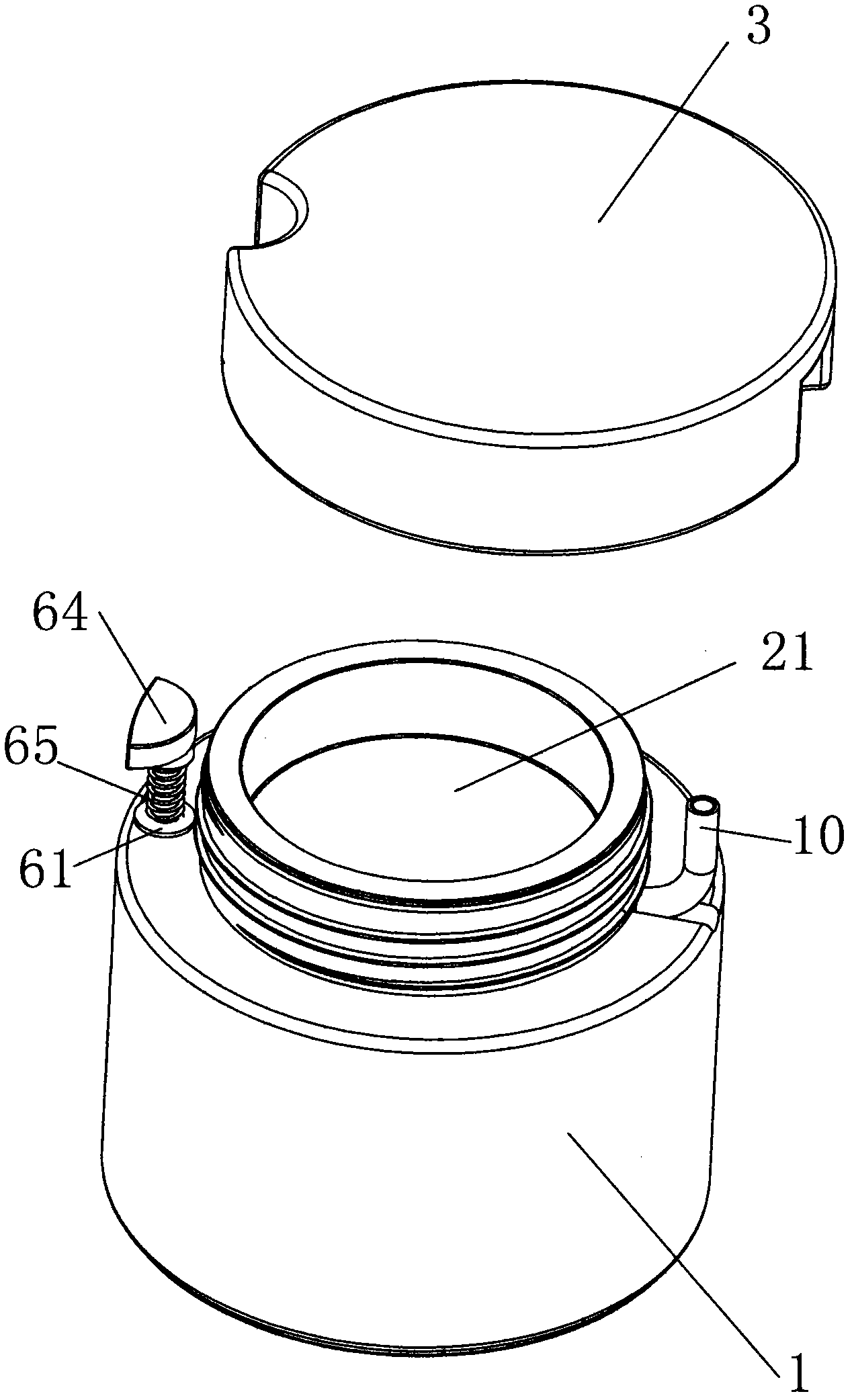 Novel cosmetic packaging can