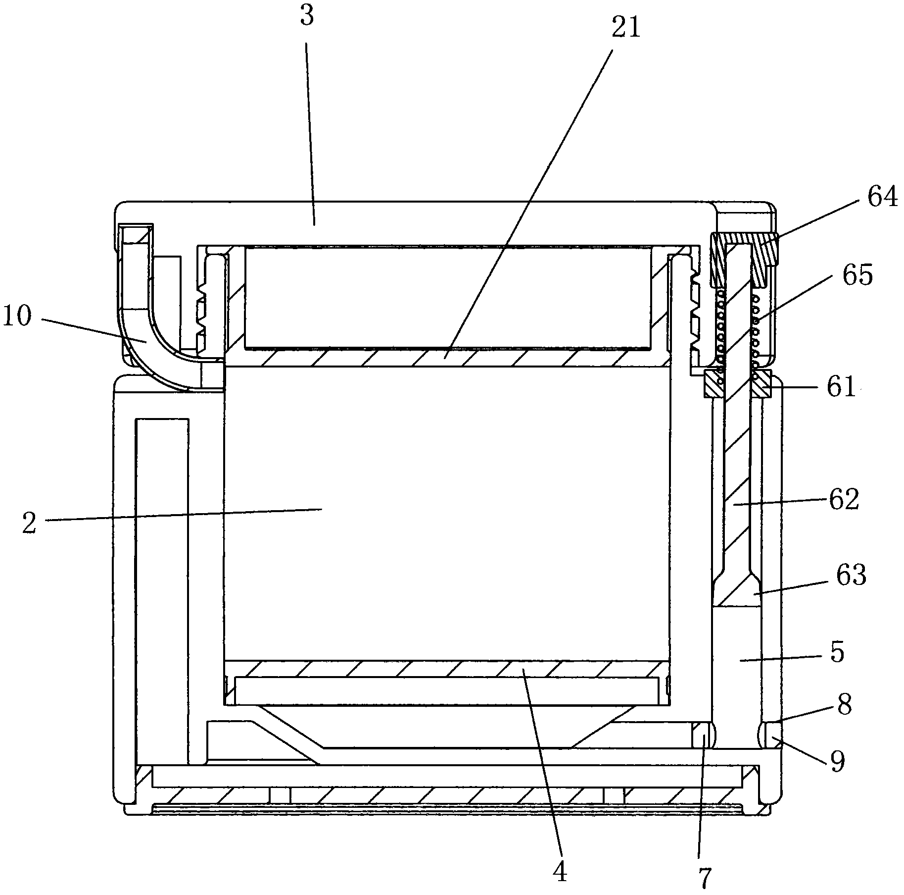 Novel cosmetic packaging can