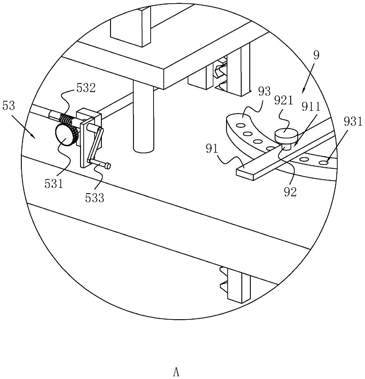 Spring end face grinding device and grinding method thereof