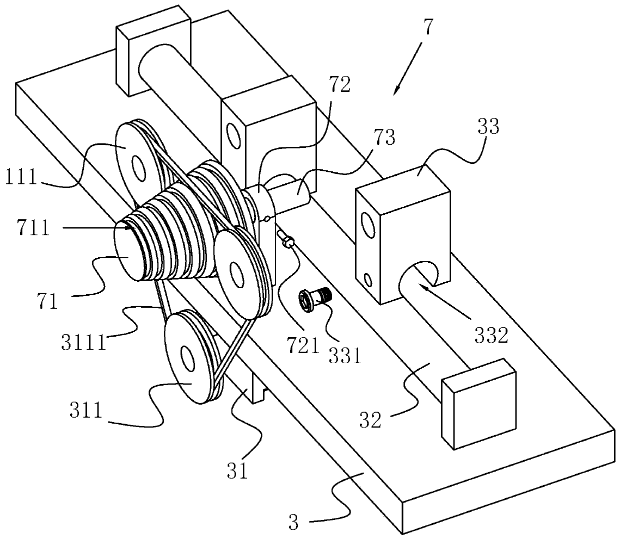 Spring end face grinding device and grinding method thereof