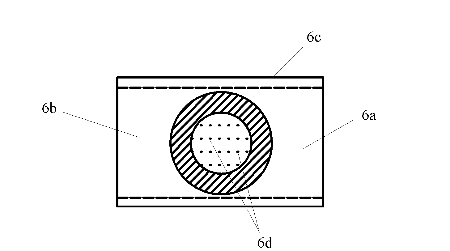 Tubular dielectric barrier corona discharge reaction device for coaxial line