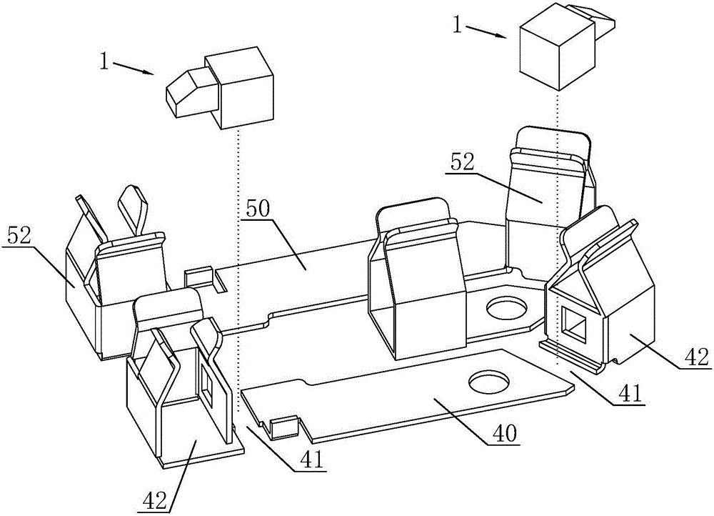 Built-in safety socket