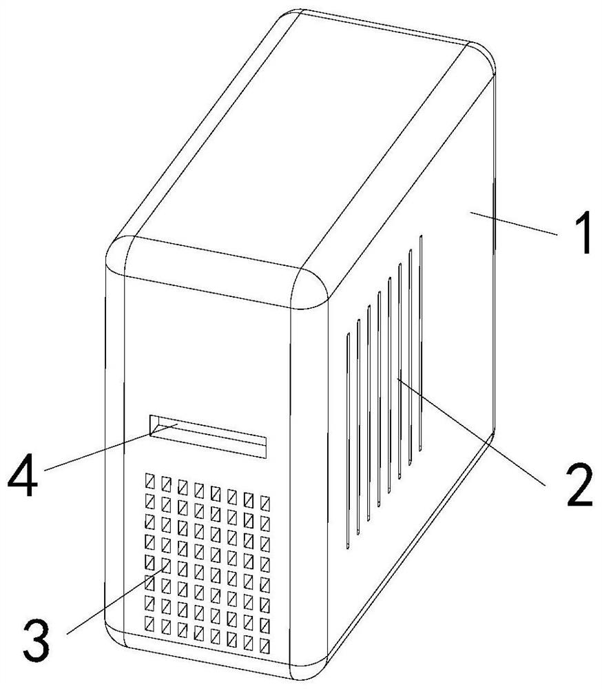 Network security protection device and system