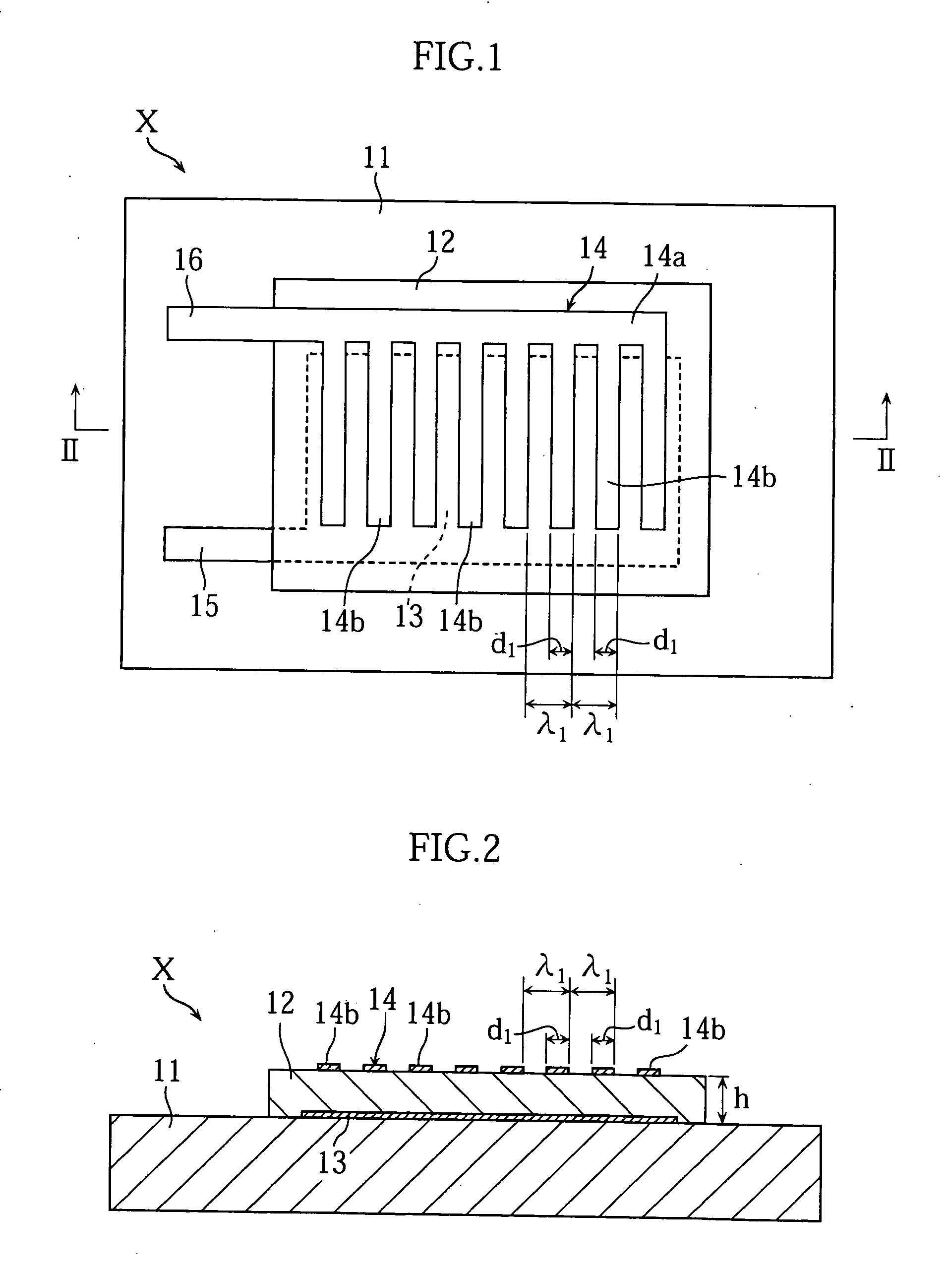 Piezoelectric element and touch screen utilizing the same