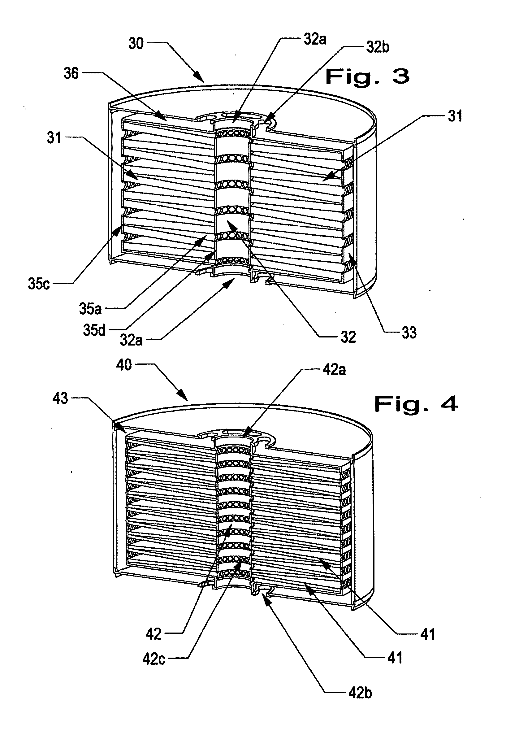 Biopharmaceutical plant in a column