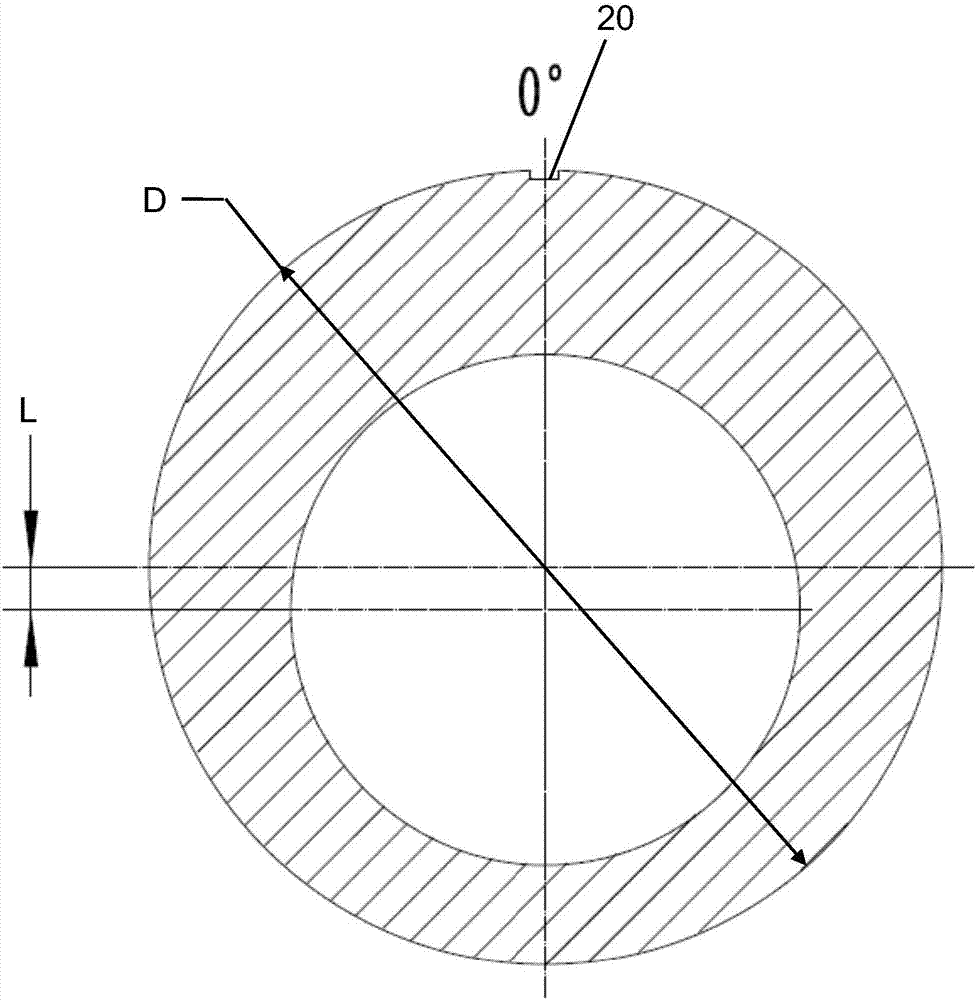 Dividing device for eccentric inner cylinder assembly of heat exchange unit of high-temperature gas cooled reactor