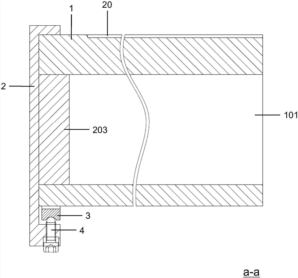 Dividing device for eccentric inner cylinder assembly of heat exchange unit of high-temperature gas cooled reactor