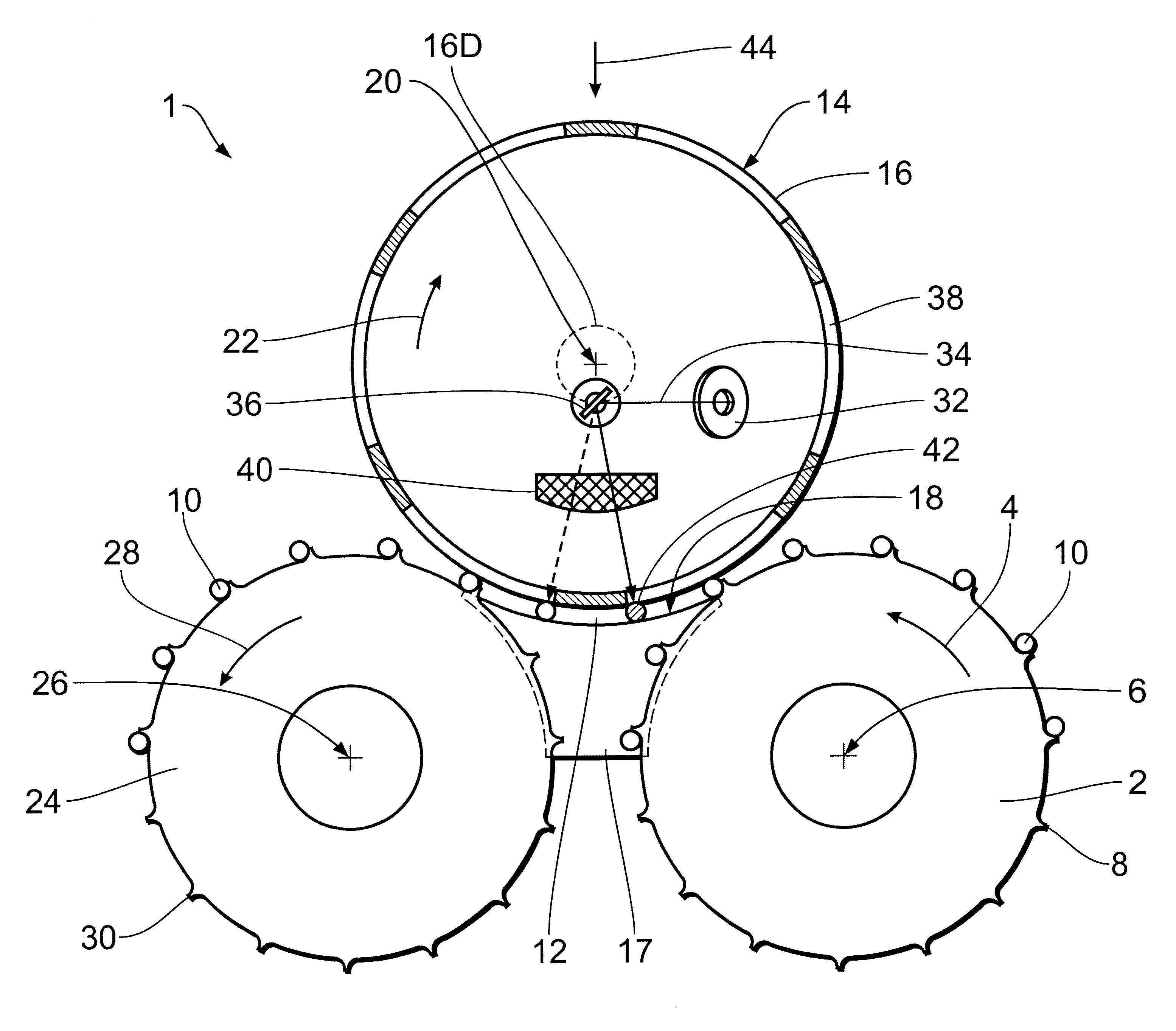 Apparatus for making perforations in the wrappers of rod-shaped products