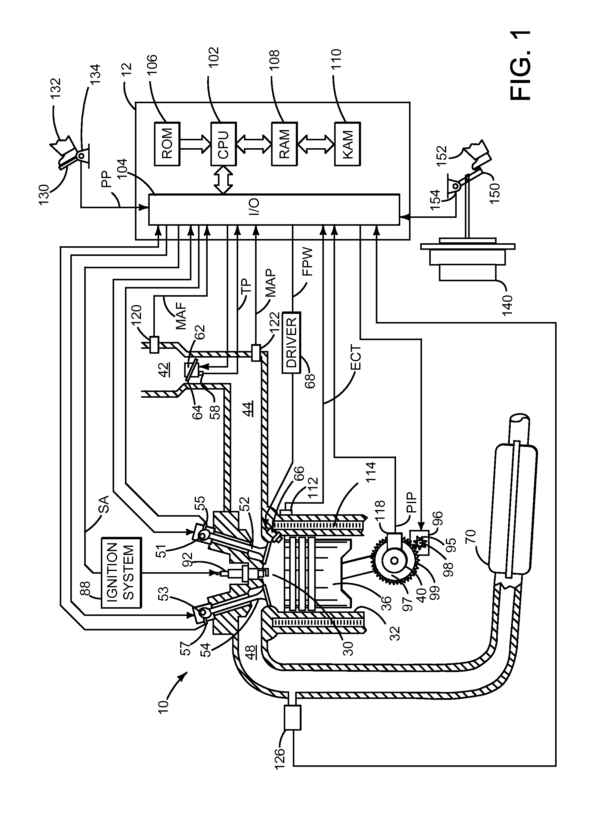 Method and system for stopping an engine