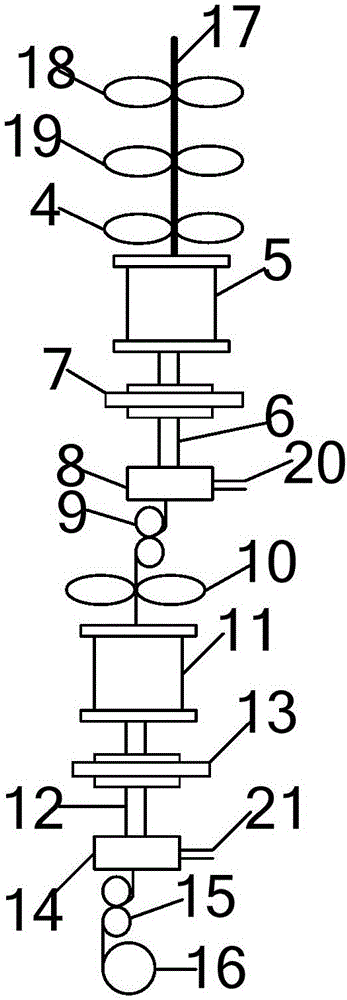 A double-layer wrapped yarn and a production method therefor