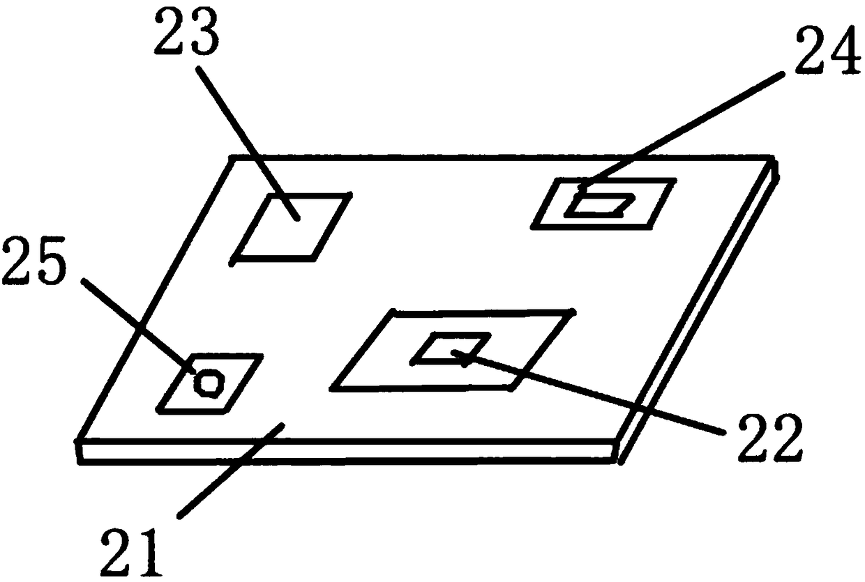 Internet of Things (IoT) detection and positioning device for preventing fall of old people