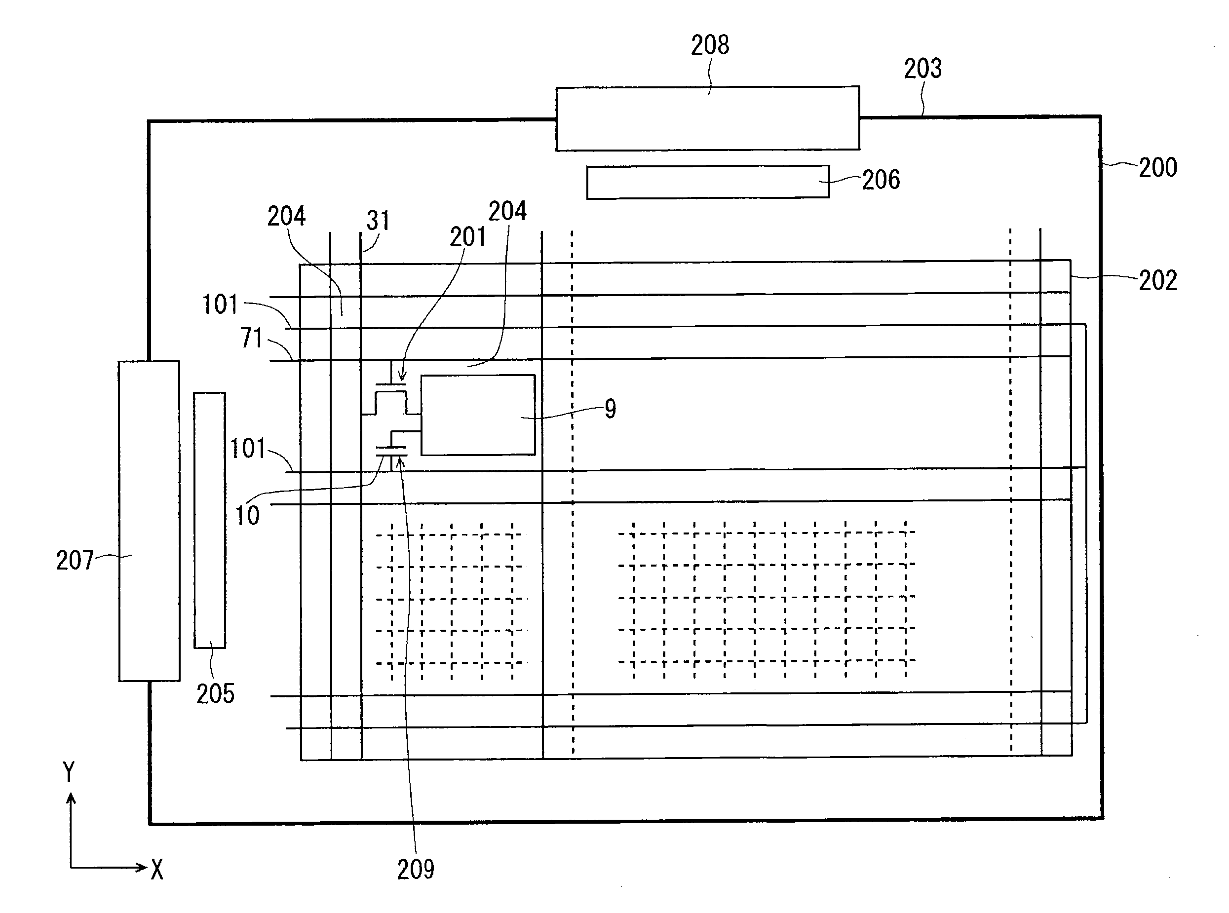 Thin film transistor substrate and manufacturing method for the same