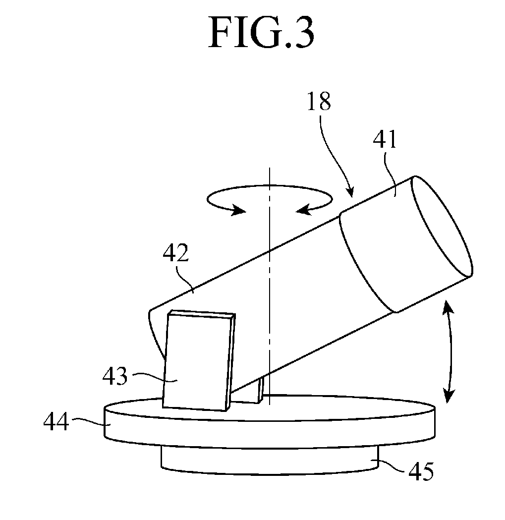 Image capturing system for vehicle